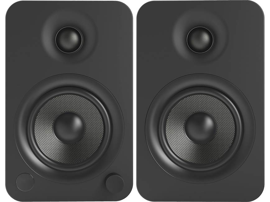 Kanto YU4 (Matte Black) Powered stereo speakers with Bluetooth