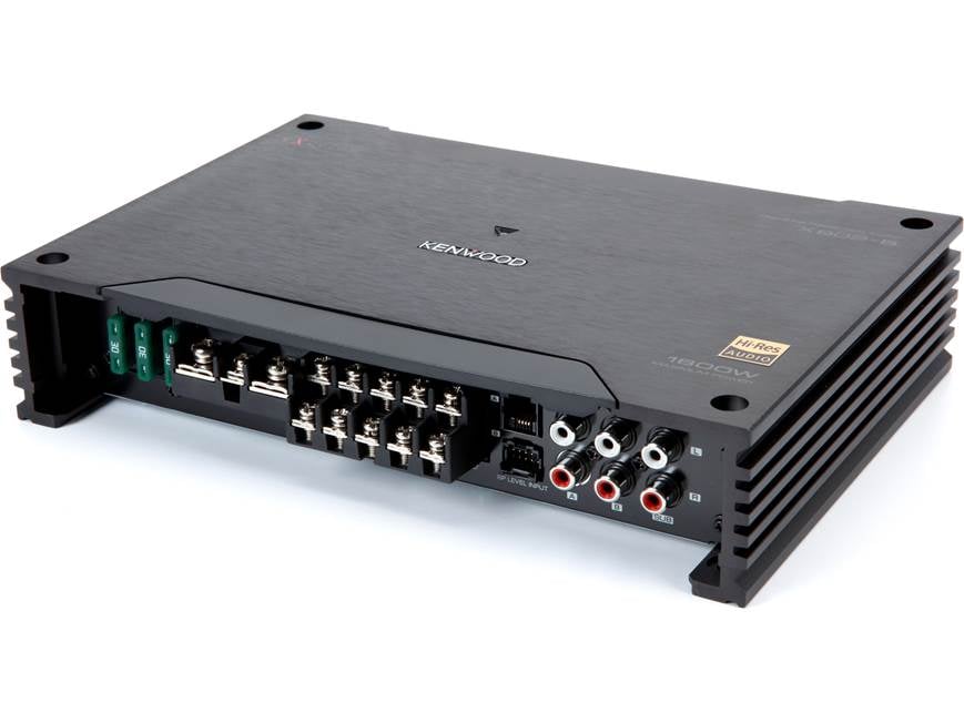 Kenwood Excelon X802-5 X Series 5-channel car amplifier — 50 watts