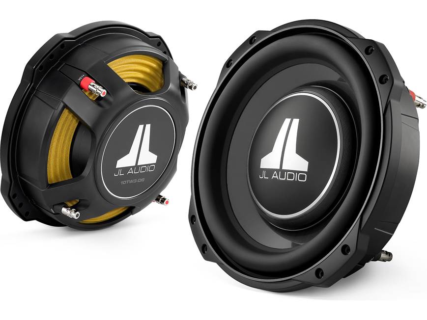 JL Audio 10TW3-D8 Shallow-mount 10