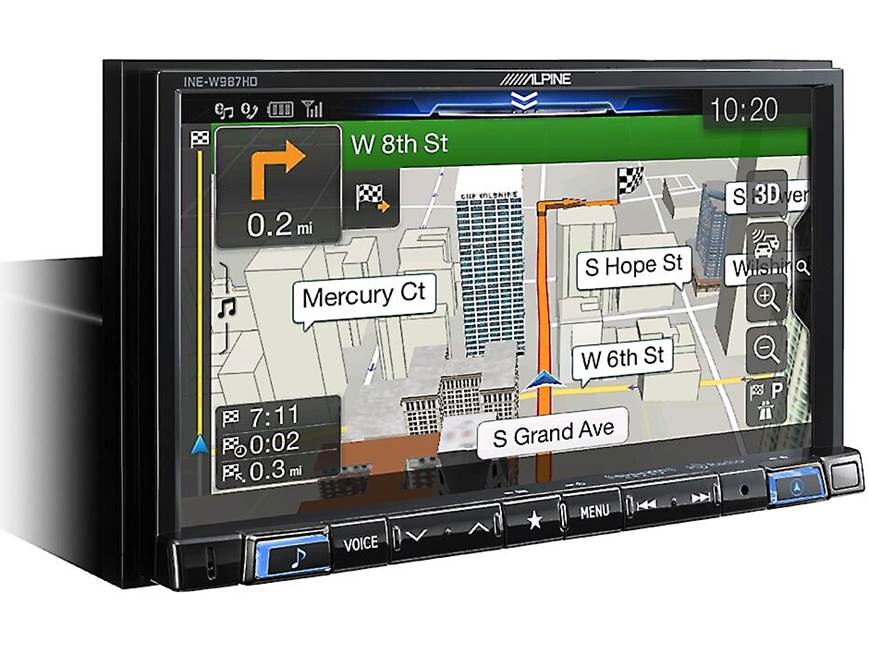 Alpine INE-W987HD Digital media navigation receiver (does not play
