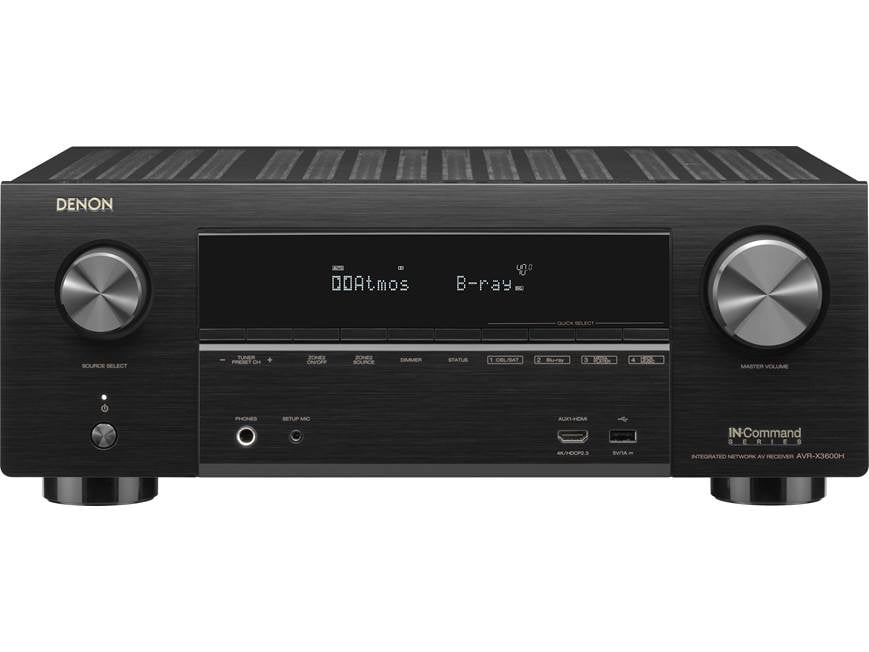 Denon AVR-X3600H (2019 model) 9.2-channel home theatre receiver