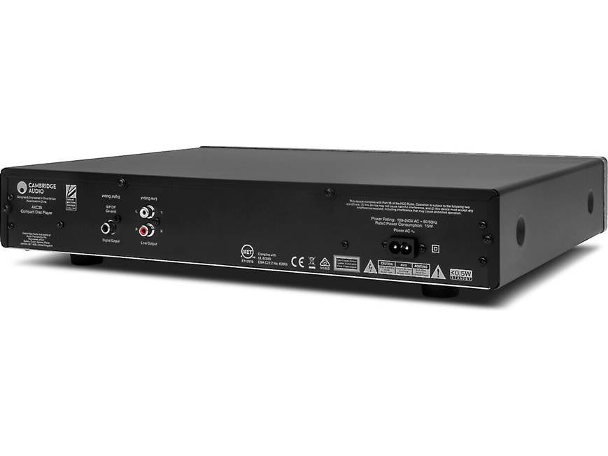 Cambridge Audio AXC35 CD player at Crutchfield Canada