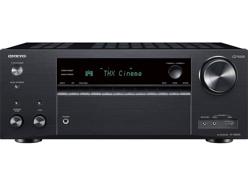 Onkyo TX-NR696 7.2-channel home theatre receiver with Wi-Fi