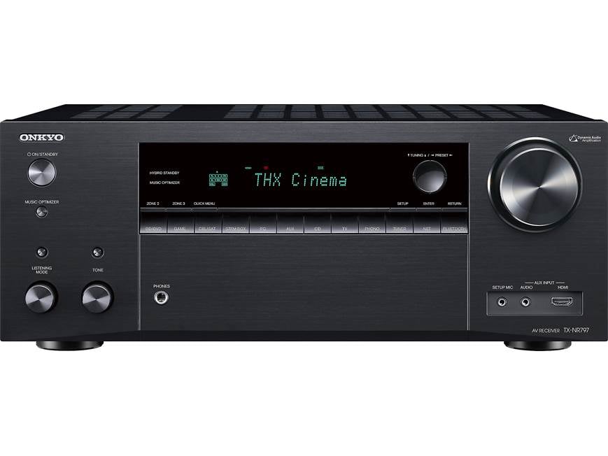 Onkyo TX-NR797 (2019 model) 9.2-channel home theatre receiver with