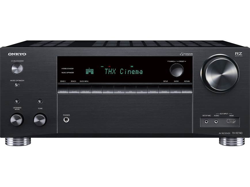 Onkyo TX-RZ740 9.2-channel home theatre receiver with Wi-Fi