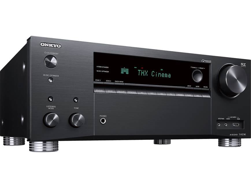 Onkyo TX-RZ740 9.2-channel home theatre receiver with Wi-Fi
