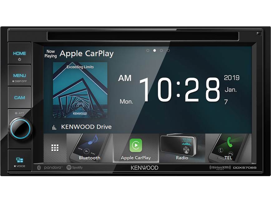Kenwood DDX5706S DVD receiver at Crutchfield Canada