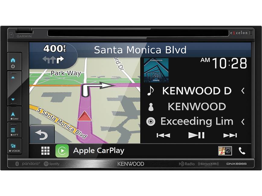 Kenwood Excelon DNX696S Navigation receiver at Crutchfield Canada