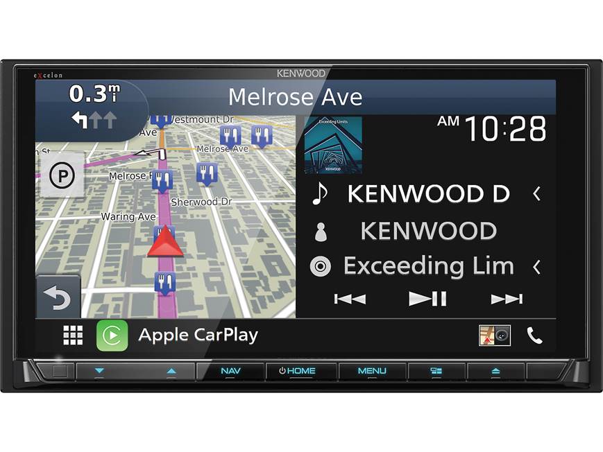 Kenwood Excelon DNX996XR Navigation receiver at Crutchfield Canada