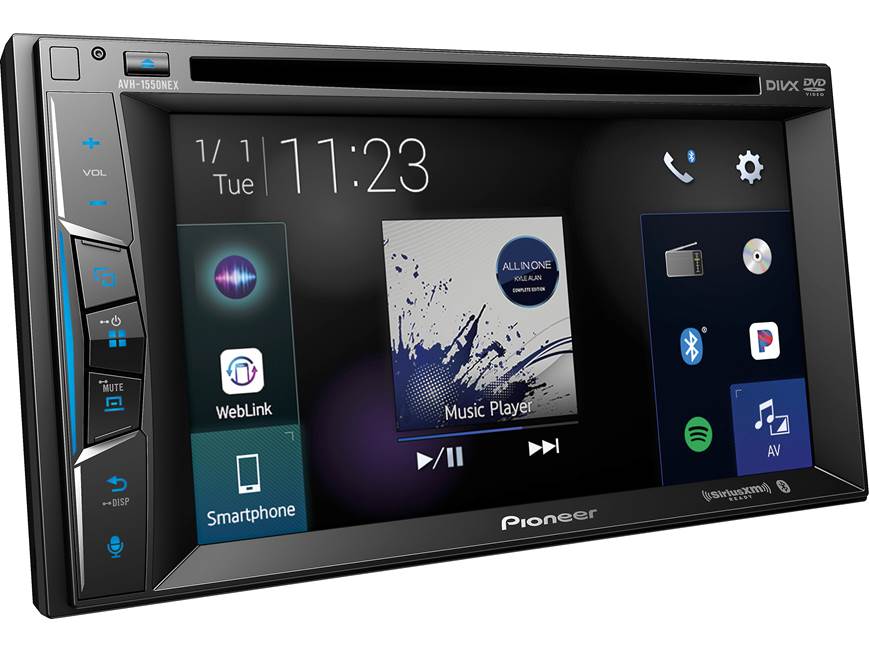 Pioneer AVH-1550NEX DVD receiver at Crutchfield Canada