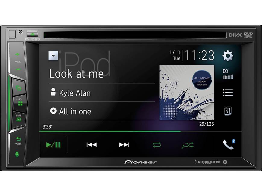 Pioneer AVH-1550NEX DVD receiver at Crutchfield Canada