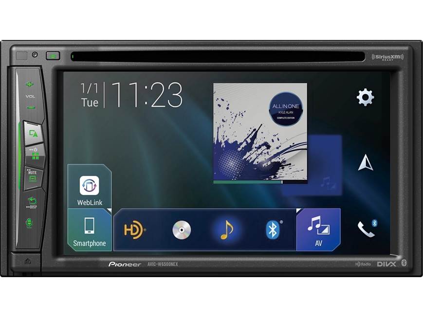 Pioneer AVIC-W6500NEX Navigation receiver at Crutchfield Canada
