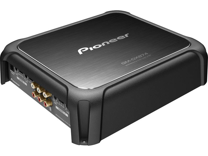 Pioneer GM-DX874 4-channel car amplifier — 100 watts RMS x 4 at