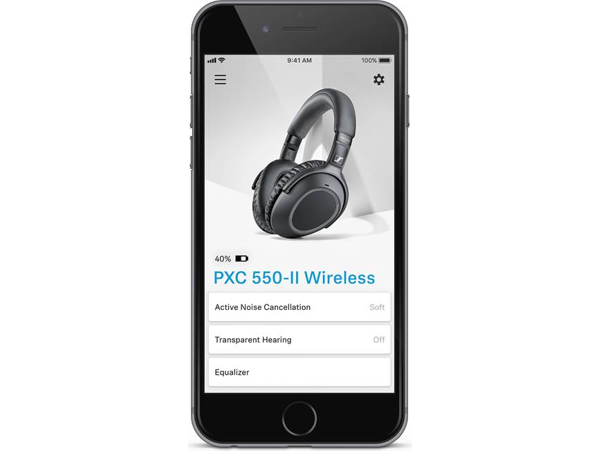Sennheiser PXC550-II Wireless Noise-canceling Bluetooth