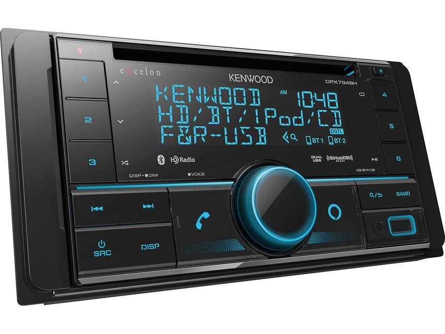 Kenwood Excelon DPX794BH CD receiver at Crutchfield Canada