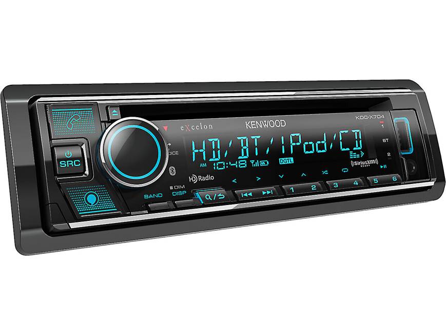 Kenwood Excelon KDC-X704 CD receiver at Crutchfield Canada