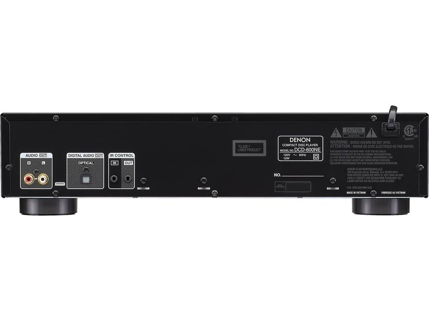 Denon DCD-600NE Single-disc CD player at Crutchfield Canada