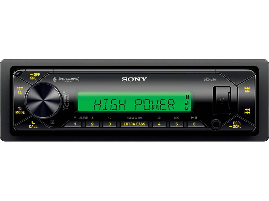 Sony DSX-M80 Marine digital media receiver (does not play CDs) at
