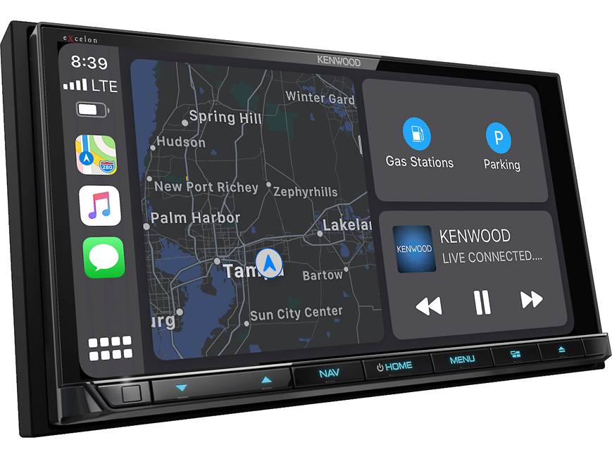 Kenwood Excelon DNX996XR Navigation receiver at Crutchfield Canada