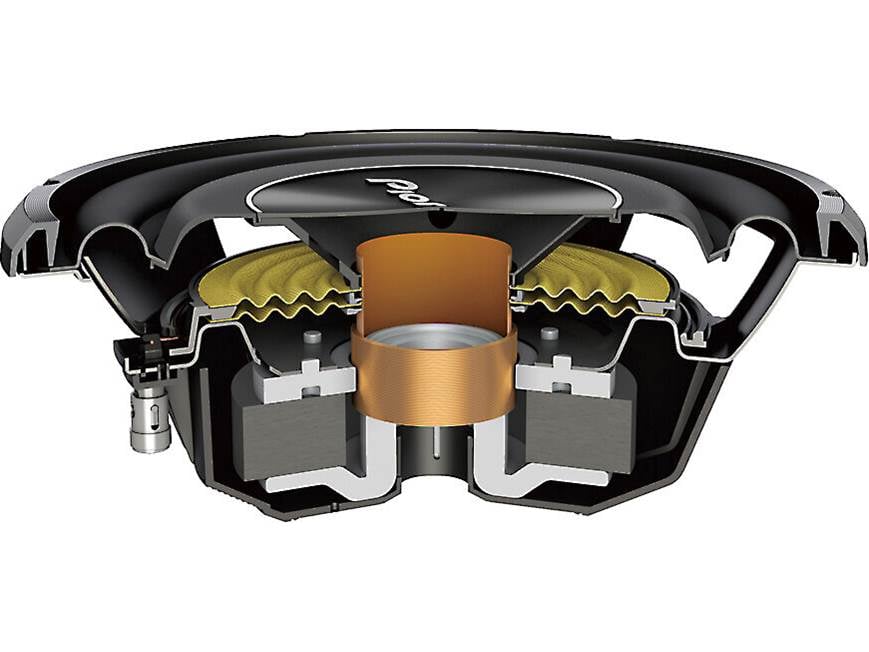 Pioneer TS-A2500LS4 Shallow-mount 10