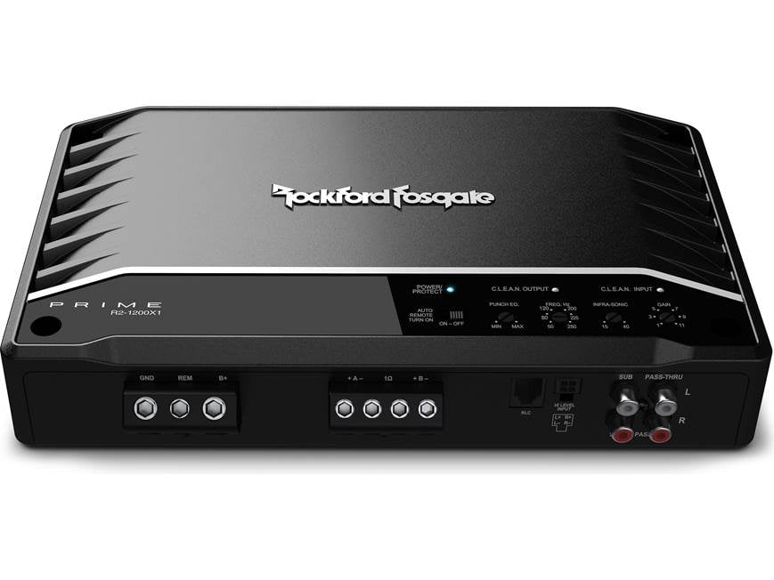 Rockford Fosgate R2-1200X1 Prime Series mono subwoofer amplifier