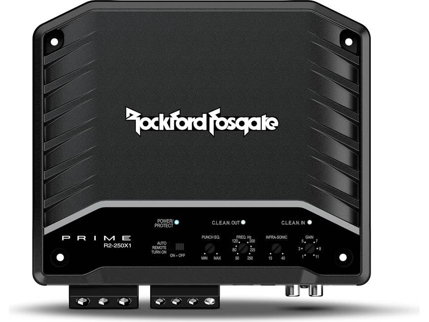 Rockford Fosgate R2-250X1 Prime Series mono subwoofer amplifier