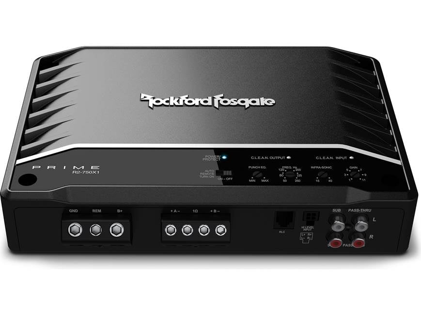 Rockford Fosgate R2-750X1 Prime Series mono subwoofer amplifier