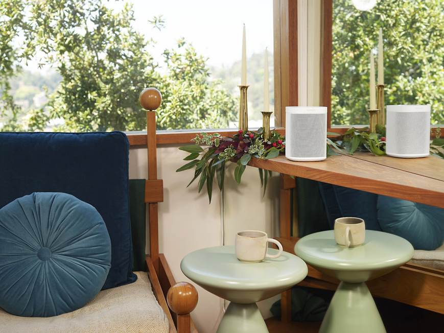 Sonos One SL (White) Wireless streaming music speaker with Apple