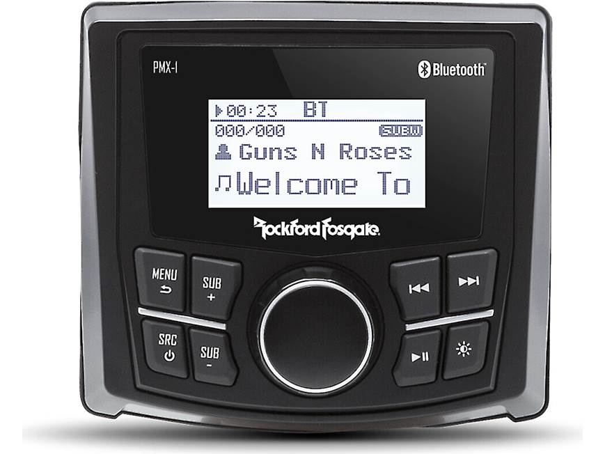 Rockford Fosgate PMX-1 Marine digital media receiver with