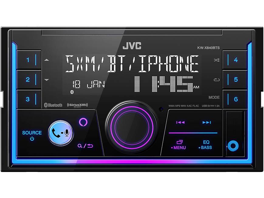 邦楽 stereo type / 8m CD JVC KW-X840BTS Digital media receiver (does not play CDs) at