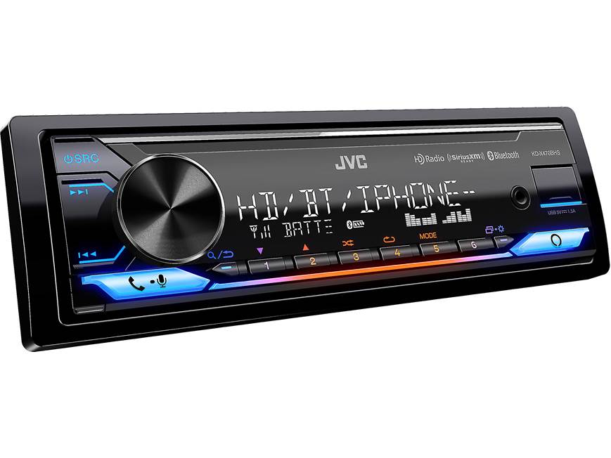 JVC KD-X470BHS Digital media receiver (does not play CDs) at