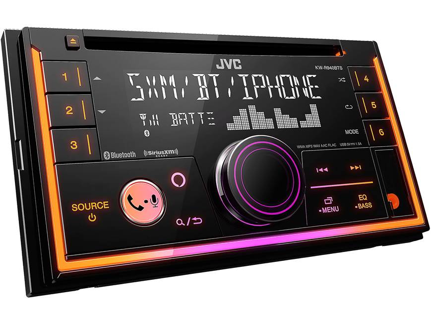 JVC KW-R940BTS CD receiver at Crutchfield Canada