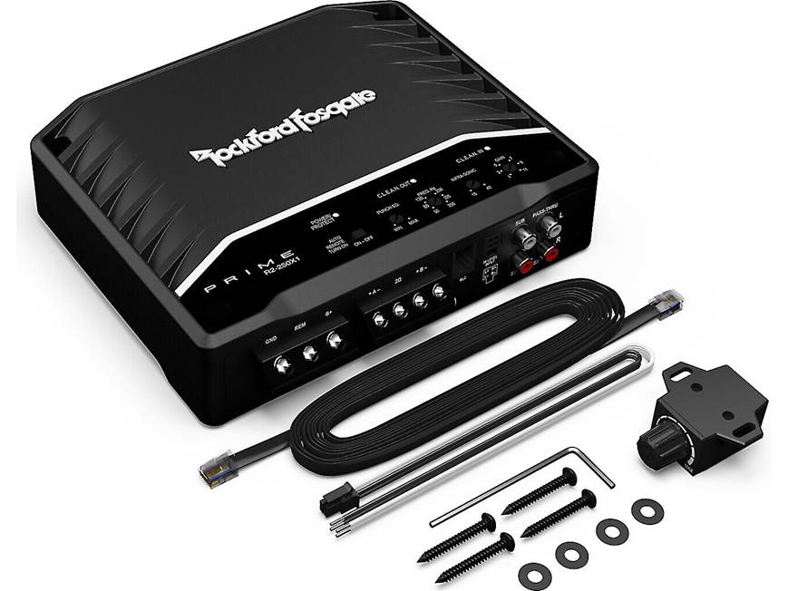 Rockford Fosgate R2-250X1 Prime Series mono subwoofer amplifier