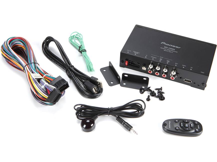 Pioneer DEQ-S1000A Compact 4-channel car amplifier with digital