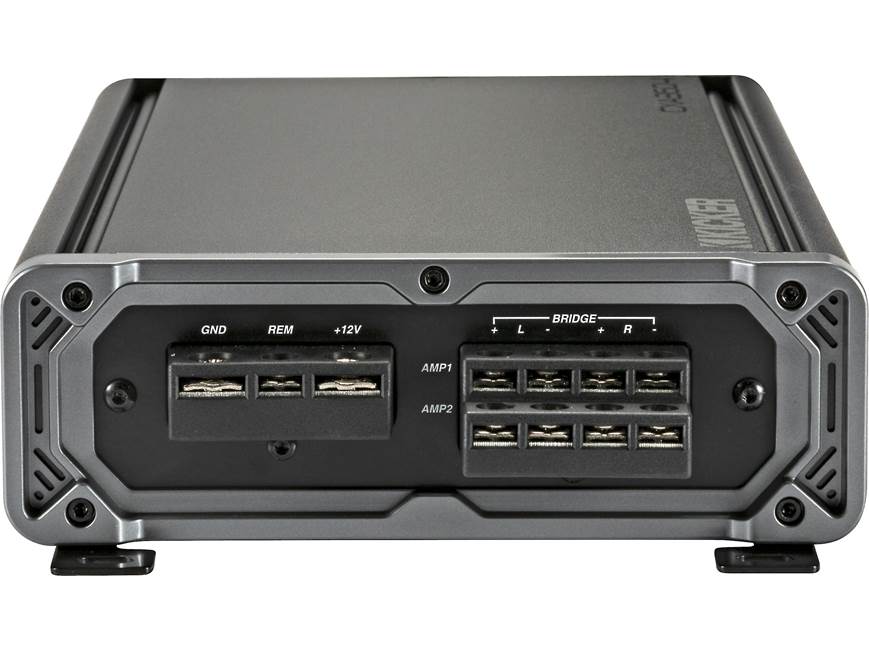 Kicker 46CXA360.4 CX Series 4-channel car amplifier — 65 watts RMS