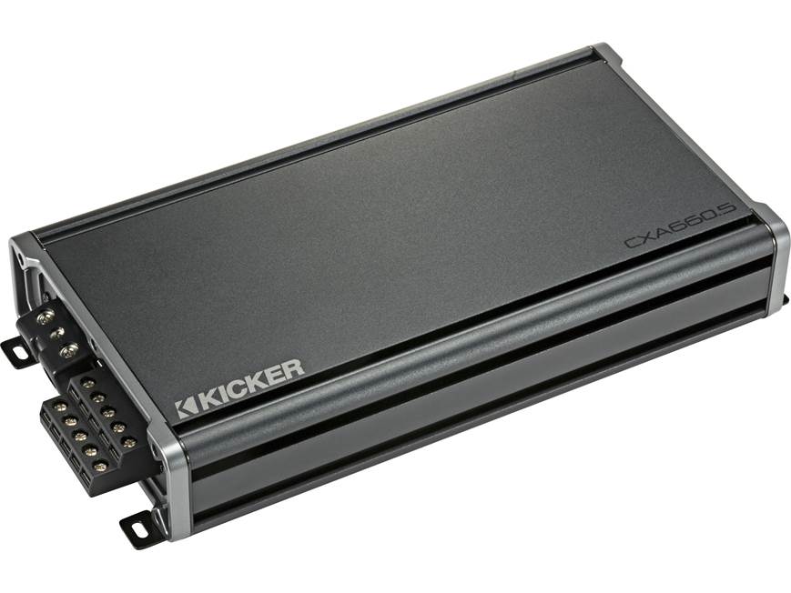 Kicker 46CXA660.5 CX Series 5-channel car amplifier — 65 watts RMS