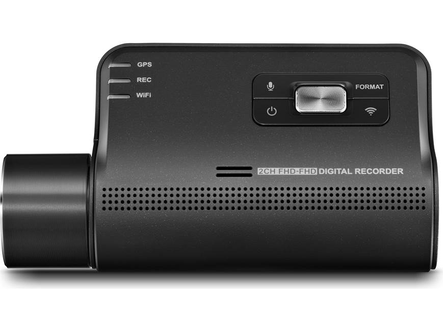 Thinkware F800PRO HD dash cam with built-in GPS and driver