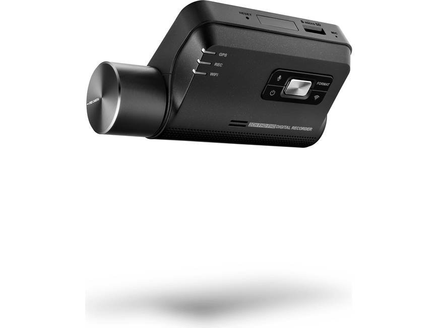 Thinkware F800PRO HD dash cam with built-in GPS and driver