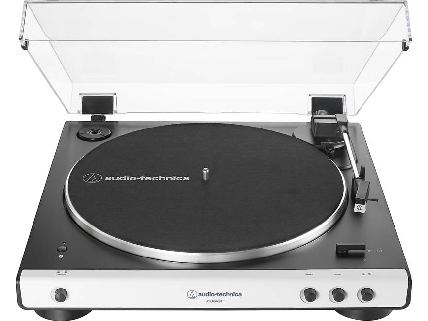 Audio-Technica AT-LP60XBT (White) Fully automatic belt-drive