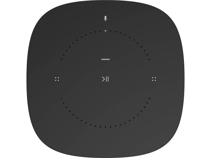 Sonos One (Black) Wireless streaming smart speaker with built-in