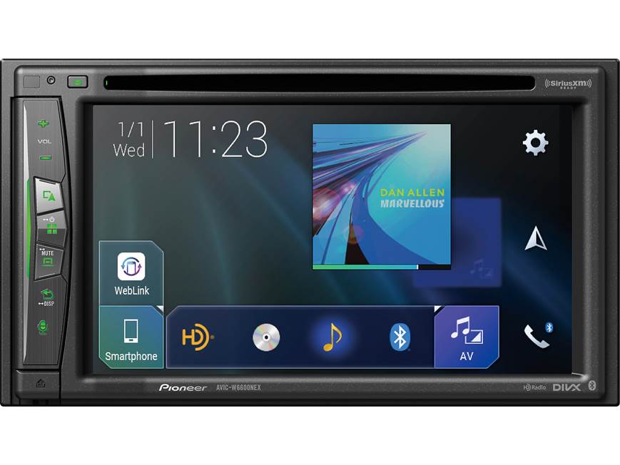 Pioneer AVIC-W6600NEX Navigation receiver at Crutchfield Canada