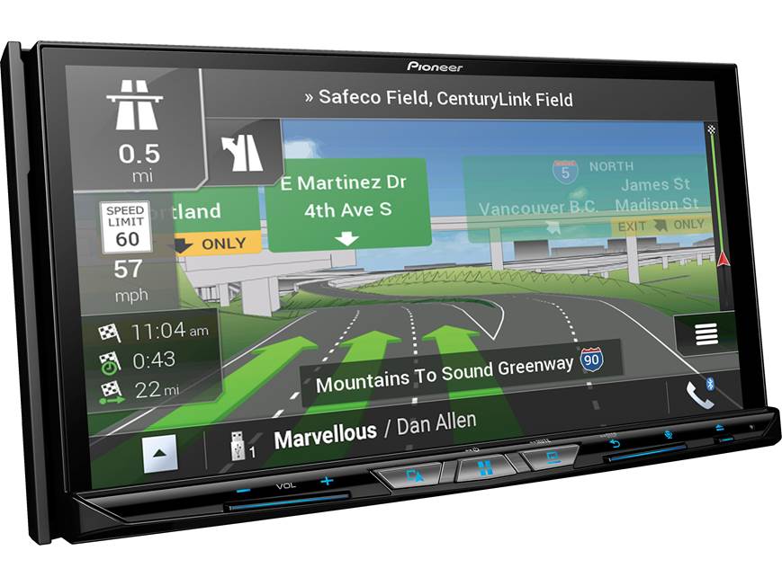 Pioneer AVIC-W8600NEX Navigation receiver at Crutchfield Canada