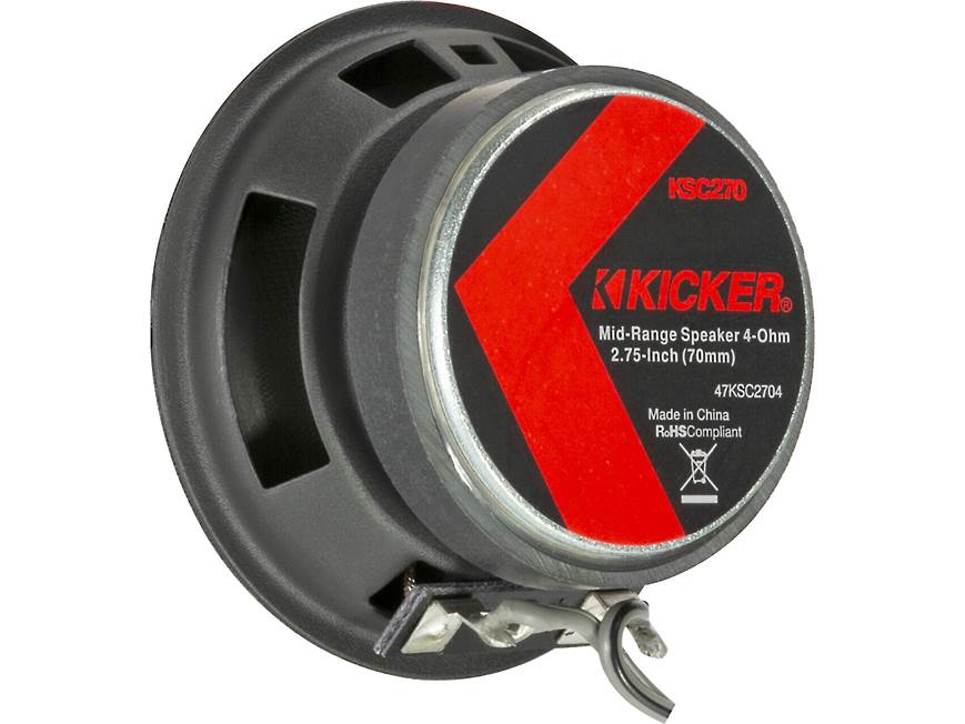 新品未使用 KICKER KSC2704 Kicker 47KSC2704 KS Series 2-3/4