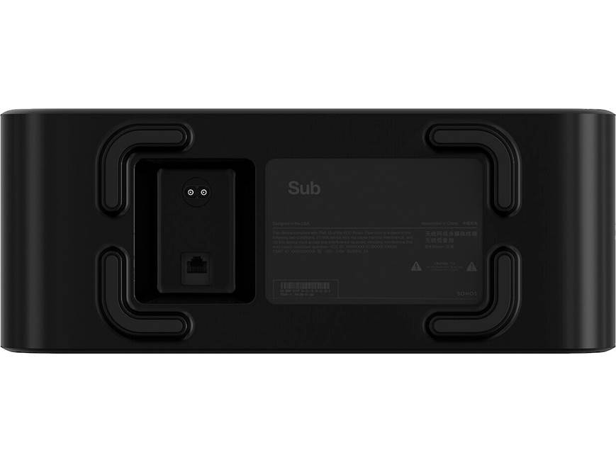 Sonos Sub (Gen 3) (Black) Wireless subwoofer for compatible Sonos