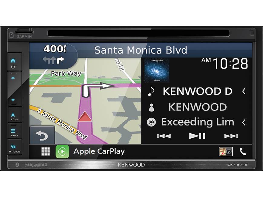 Kenwood DNX577S Navigation receiver at Crutchfield Canada