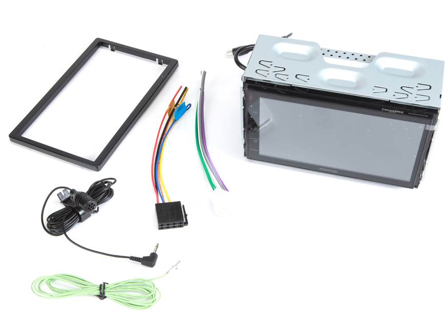 KENWOODディユアルバンドTM-707S 付属品あり…動作品 Kenwood DMX4707S Digital multimedia receiver (does not play discs