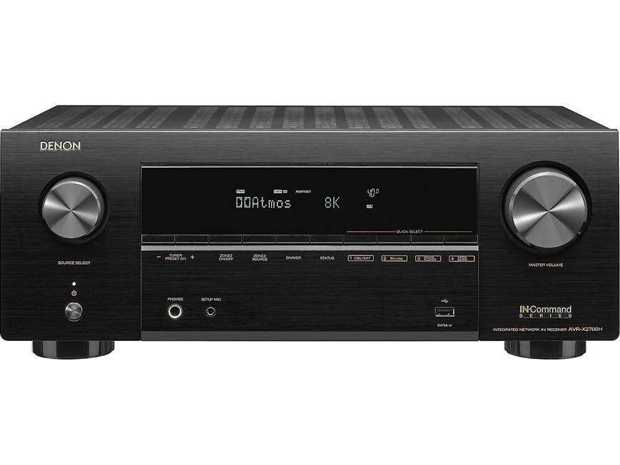 Denon AVR-X2700H 7.2-channel home theatre receiver with Wi-Fi