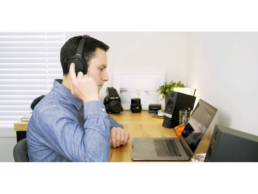 Sony WH-1000XM4 (Black) Over-ear Bluetooth® wireless noise