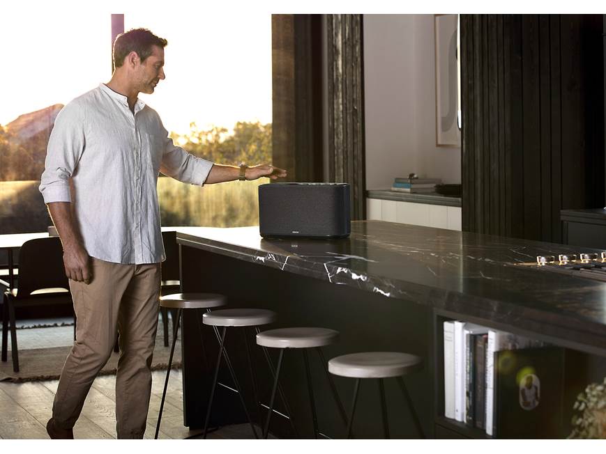Denon Home 350 (Black) Wireless powered speaker with HEOS Built-in