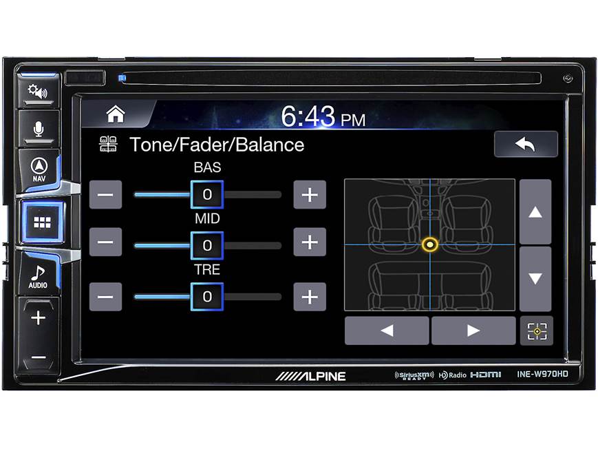 Alpine INE-W970HD Navigation receiver at Crutchfield Canada